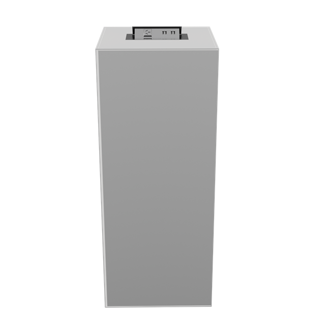 Chameleon Plinth with Charging Station - 45 x 45 x 110cm H